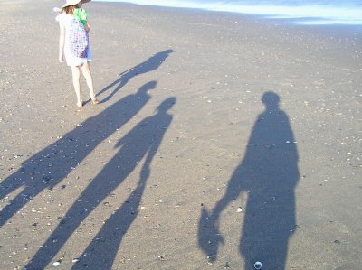 Four Gals on the Beach