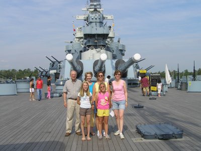 On the Battleship North Carolina