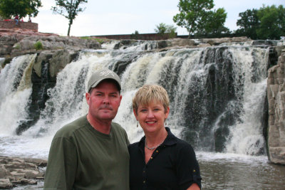 James and Paula at the Falls