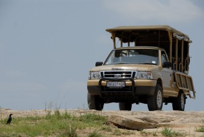 Kruger:  Our Safari vehicle