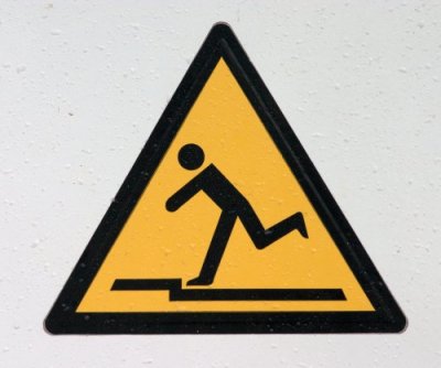 Aerobics Warning Sign