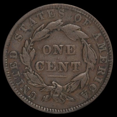 1837 Plain Cord, Small LettersN-5
