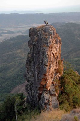 Rock climbing