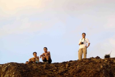 At the summit
