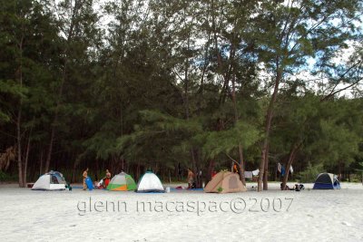 Our campsite