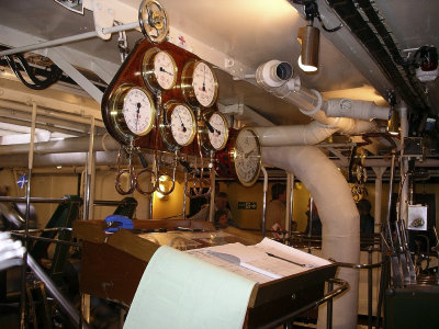 Engine room of the Waverley.