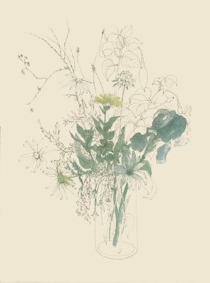 Pen and Ink Flowers