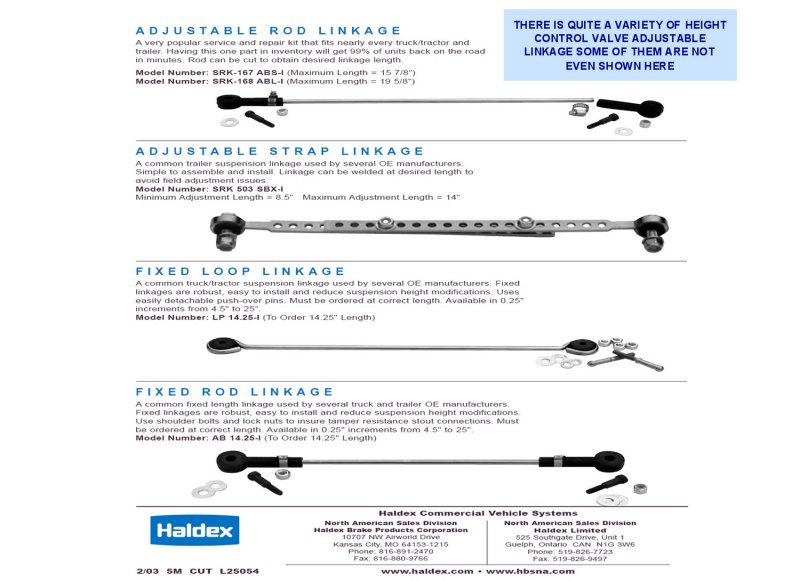ADJUSTING LINKAGE