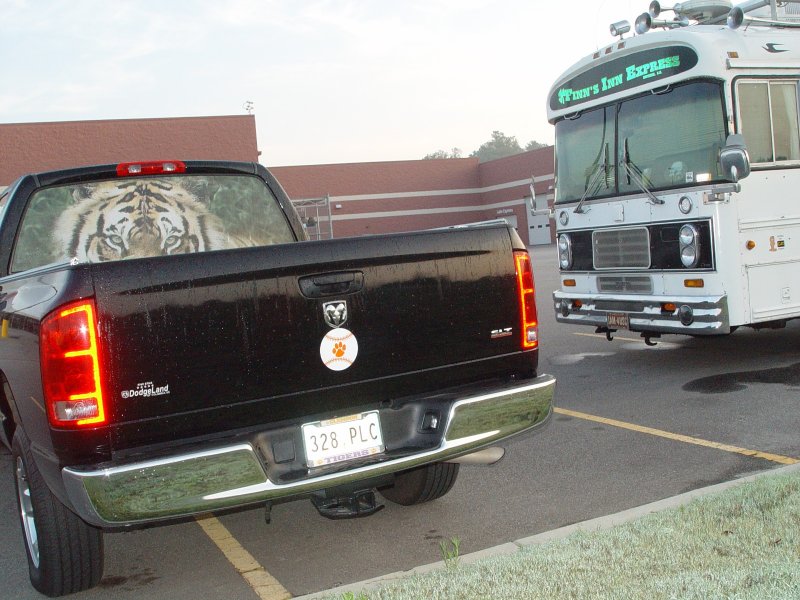 IT LOOKS LIKE HE DIDNT HAVE ANY PLACE ELSE TO PARK.....LOOK FURTHER. THIS IS THE THIRD TIME THIS GUY HAS DONE THIS TO ME