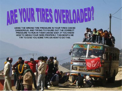 ARE YOUR TIRES OVERLOADED