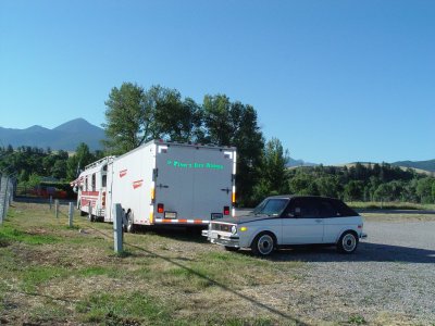 THE FAIRGROUNDS SITE WAS ONLY $10.00 A NIGHT FOR WATER AND 50 AMP ELECTRIC