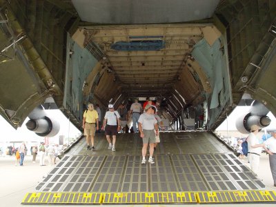 INSIDE A C-5