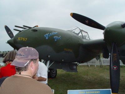 GLACIER GIRL A P-38 RESCUED FROM A GLACIER AND RESTORED BACK TO FLYING STATUS