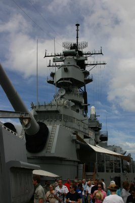 USS Missouri Superstructure