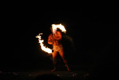 Samoan Fire Knife Dance