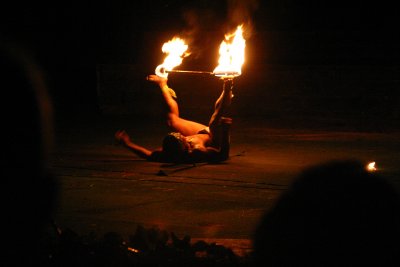 Samoan Fire Knife Dance