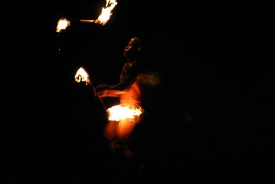 Samoan Fire Knife Dance