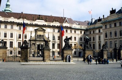 Entrance to Prague Castle