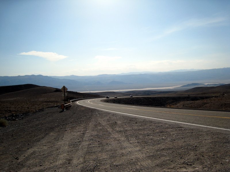 Descent into Panamint