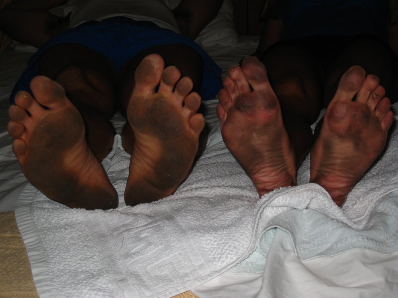 why I dont run barefoot