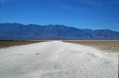 looking out from Badwater Basin