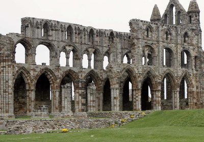 The ruined abbey