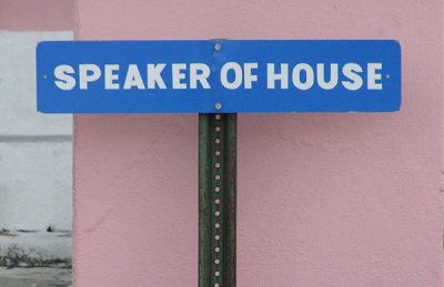 Parking for the Speaker of the House