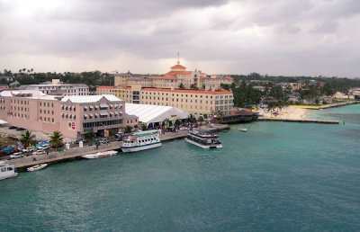 British Colonial Hilton from the Port