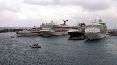 Busy Port of Nassau