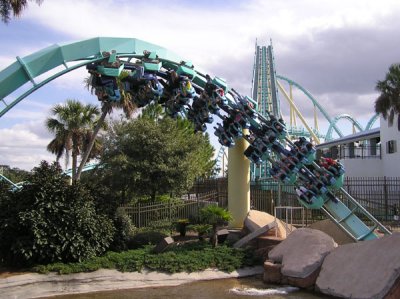 Kraken Roller Coaster