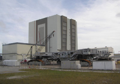 Crawler Transporter and Vehicle Assembly Building