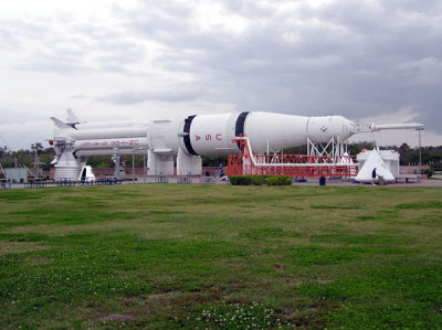 Rocket Garden - Saturn 1B Rocket