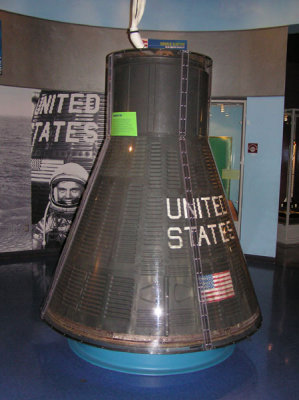 Mercury Capsule MR-1 - The first Mercury capsule into space