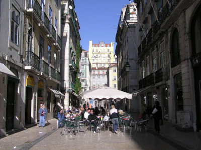 Dining in the Baixa District