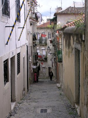 Streets of the Alfama