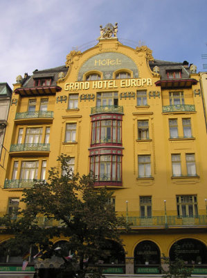 Grand Hotel Europa on Wenceslas Square