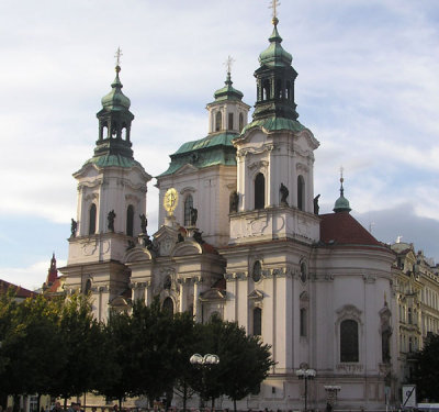 St. Nicholas Church in the Old Town Square