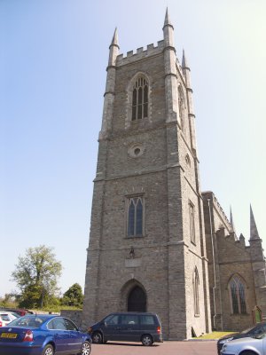 Down Cathedral - the entrance