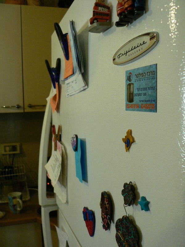  What does your fridge door look like?