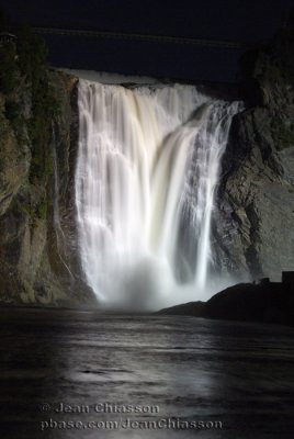 Chutes Montmorency (hauteur 83 mtres) - Montmorency Falls