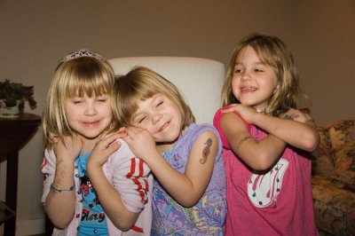 Look at the tattoos Gabrielle Karyss and Olivia