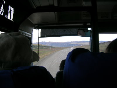 On the way to Torres del Paine