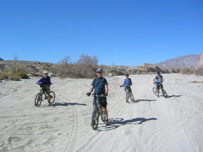 The team in fish creek wash