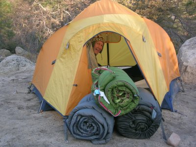 Packing up