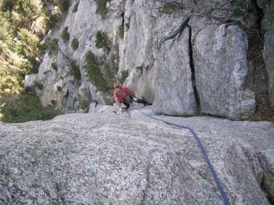 Cathy on the third pitch