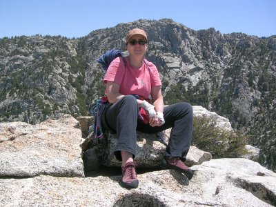 Cathy on top