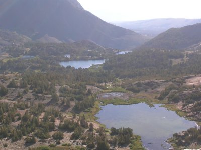 Classic Sierra Lakes basin