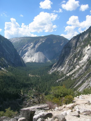 The Apron with Glacier point above