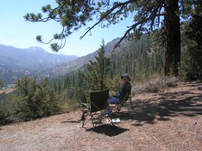 Mellowing out below Sonora Pass