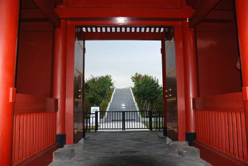 Temples Gate and Steps to Heaven